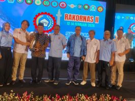 Rakornas II KSPSI di Hotel Sultan Jakarta: Alzier Harap Presiden Prabowo Hidupkan Koperasi hingga Pelosok Desa