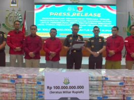 Kejati Lampung Ungkap Kasus Tipikor Penggunaan – Pemanfaatan Kawasan Hutan Untuk Perkebunan, Pamer Setoran Sebagian Uang Titipan Pengganti Kerugian Negara Rp100 Miliar