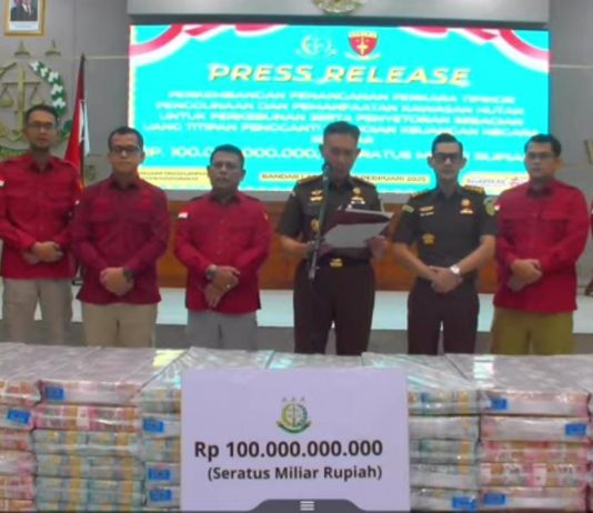 Sudah “Sita” Uang Rp100 Miliar, Kejati Lampung Diminta Umumkan Tersangka Kasus Korupsi Penggunaan Kawasan Hutan Waykanan, Tak Peduli Eks Bupati, Ayah Bupati, Anggota DPD/ DPR-RI Hingga Pengusaha Ternama