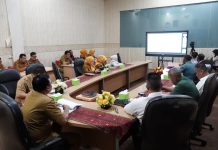 Rakor Inflasi Februari 2026, Pemprov Lampung Dorong TPID Lebih Aktif Awasi Harga Pasar