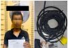 Tekab 308 Polres Tulang Bawang Barat Tangkap Pelaku Pencurian Tower di Kelurahan Daya Murni