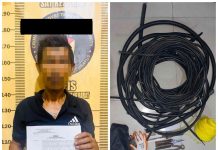 Tekab 308 Polres Tulang Bawang Barat Tangkap Pelaku Pencurian Tower di Kelurahan Daya Murni