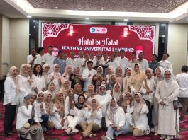 Halal Bihalal IKA FH 93, Ketua Komisi III DPR-RI Habiburokhman Ajak Doakan Dr. Budiyono Calon Rektor Unila Periode Mendatang: “Saya Dukung Penuh”