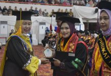 dr Adilla Dwi Nur Yadika Raih Predikat Lulusan Terbaik 1 Prodi Magister Kesehatan Masyarakat Fakultas Kedokteran, Putri Mantan Ketua PWI Lampung Raih Terbaik 2 Unila