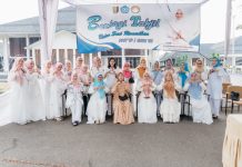 Kolaborasi TP. PKK, DWP, dan OPD Lampung Bagikan 300 Paket Takjil Ramadan