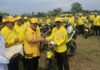 Serahkan Kendaraan Operasional pada PK Golkar Lampung Tengah, Hanan A. Rozak: Pertahankan Prestasi dan Besarkan Partai