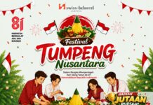 Semarakkan HUT ke-81 Kemerdekaan RI, Swiss-Belhotel Lampung Gelar Festival Tumpeng Nusantara
